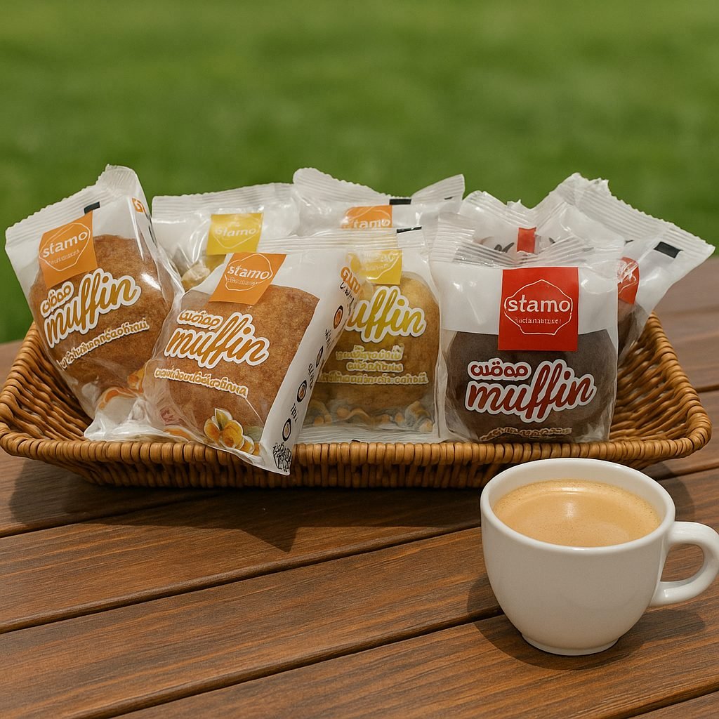 Muffins Stamo et café — pause gourmande